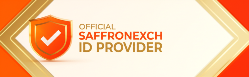 Verified official SaffronExch ID provider badge